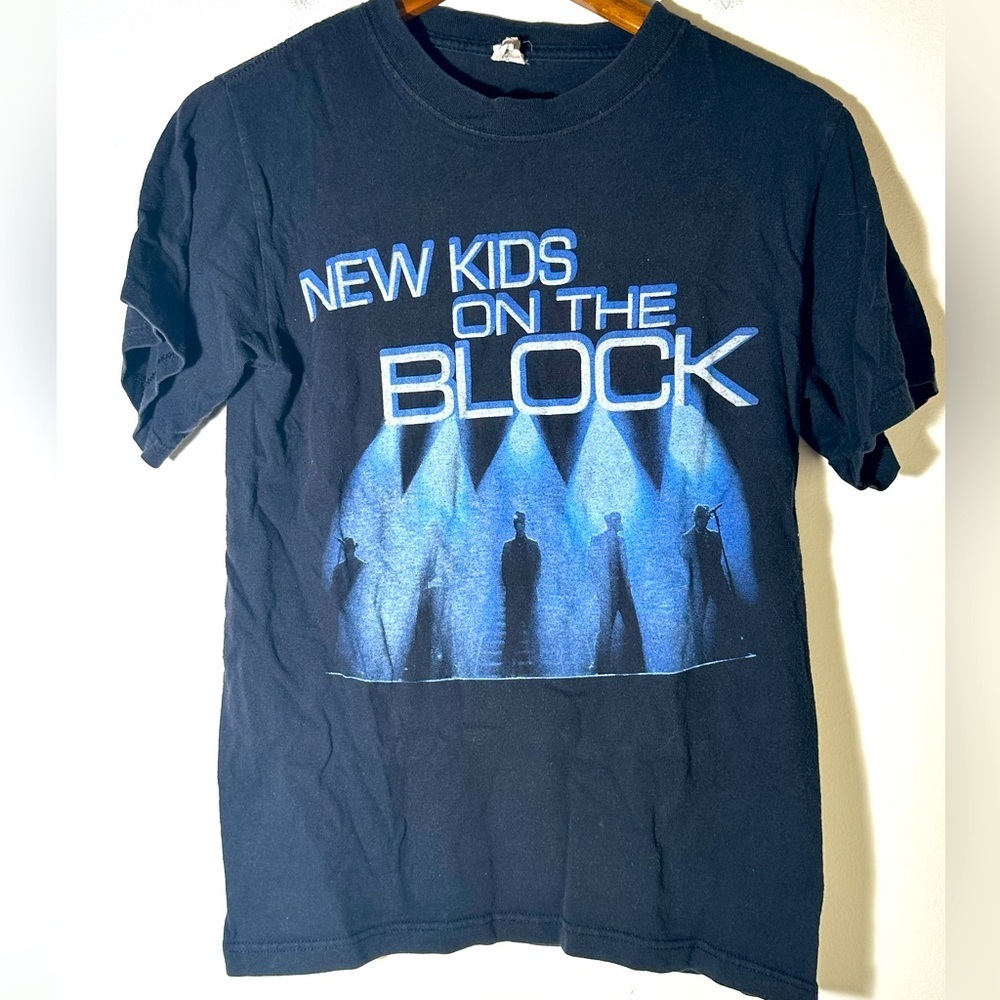 New Kids on the Block Black Graphic Tee